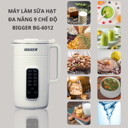 Máy làm sữa hạt BIGGER BG-6012 4