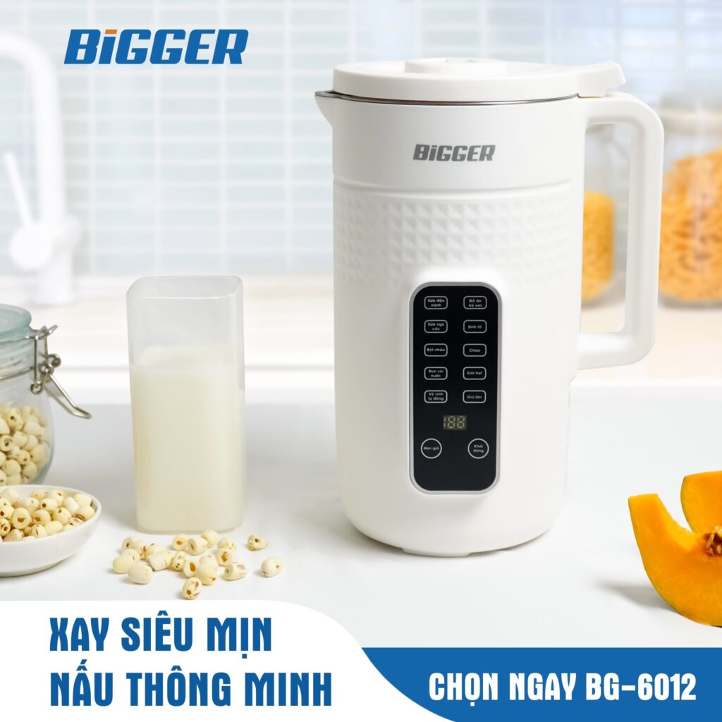 Máy làm sữa hạt BIGGER BG-6012 8